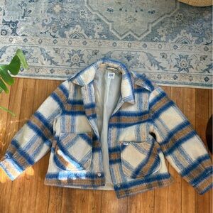 Lee Chore Coat Size Medium Wool Blend